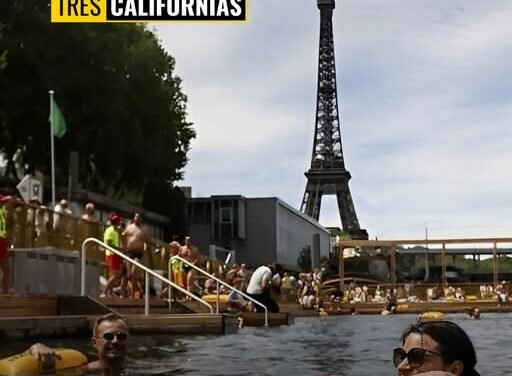 LAS AGUAS DEL RÍO SENA EN PARÍS SE ABRIERON AL PÚBLICO
