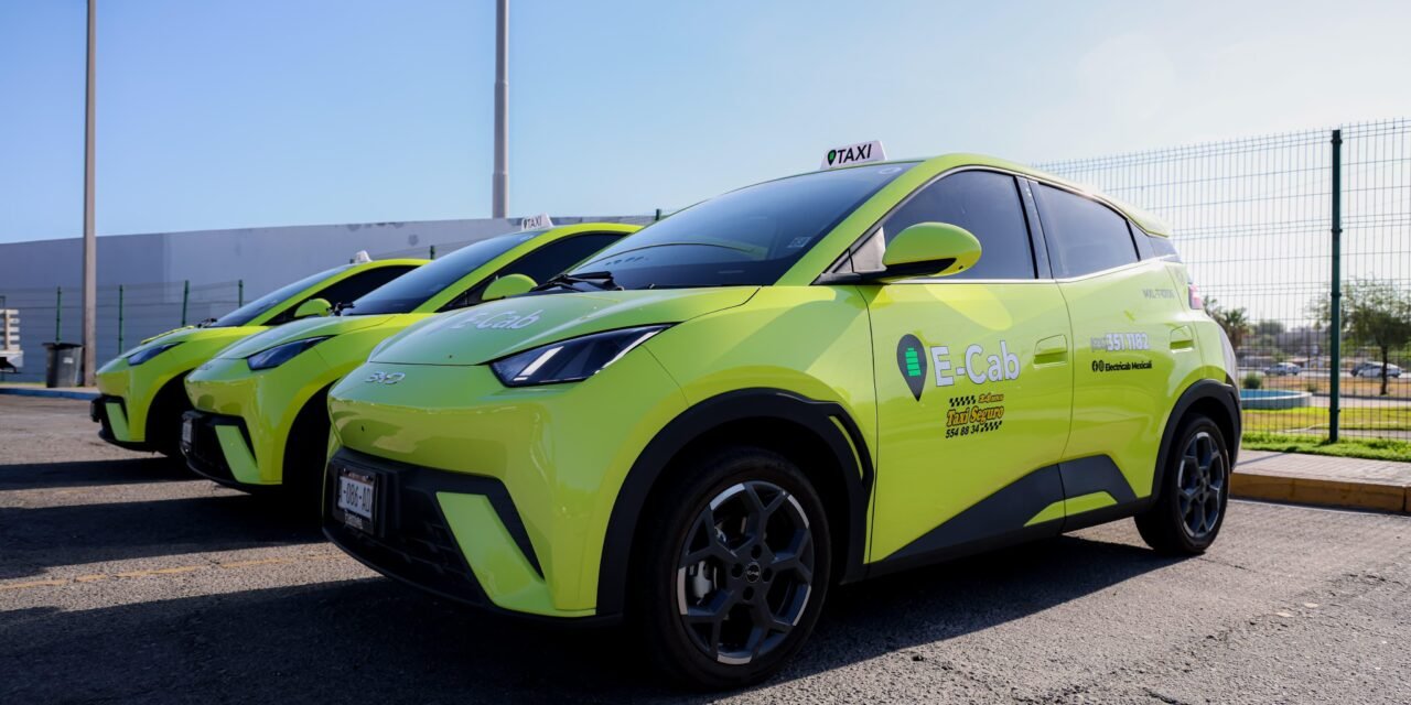EN MEXICALI YA SE PUEDEN VER TAXIS ELÉCTRICOS EN LAS CALLES