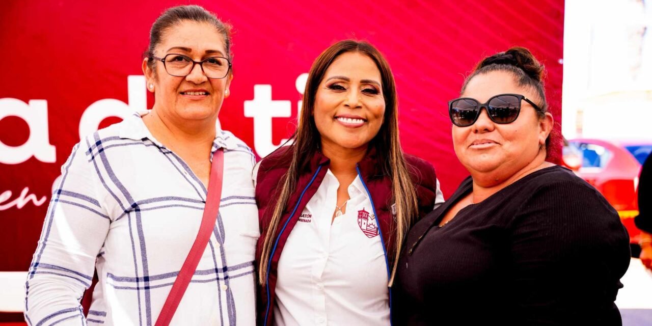 MUJERES AL FRENTE: CLAUDIA AGATÓN REAFIRMA SU COMPROMISO CON EL DESARROLLO DE ENSENADA